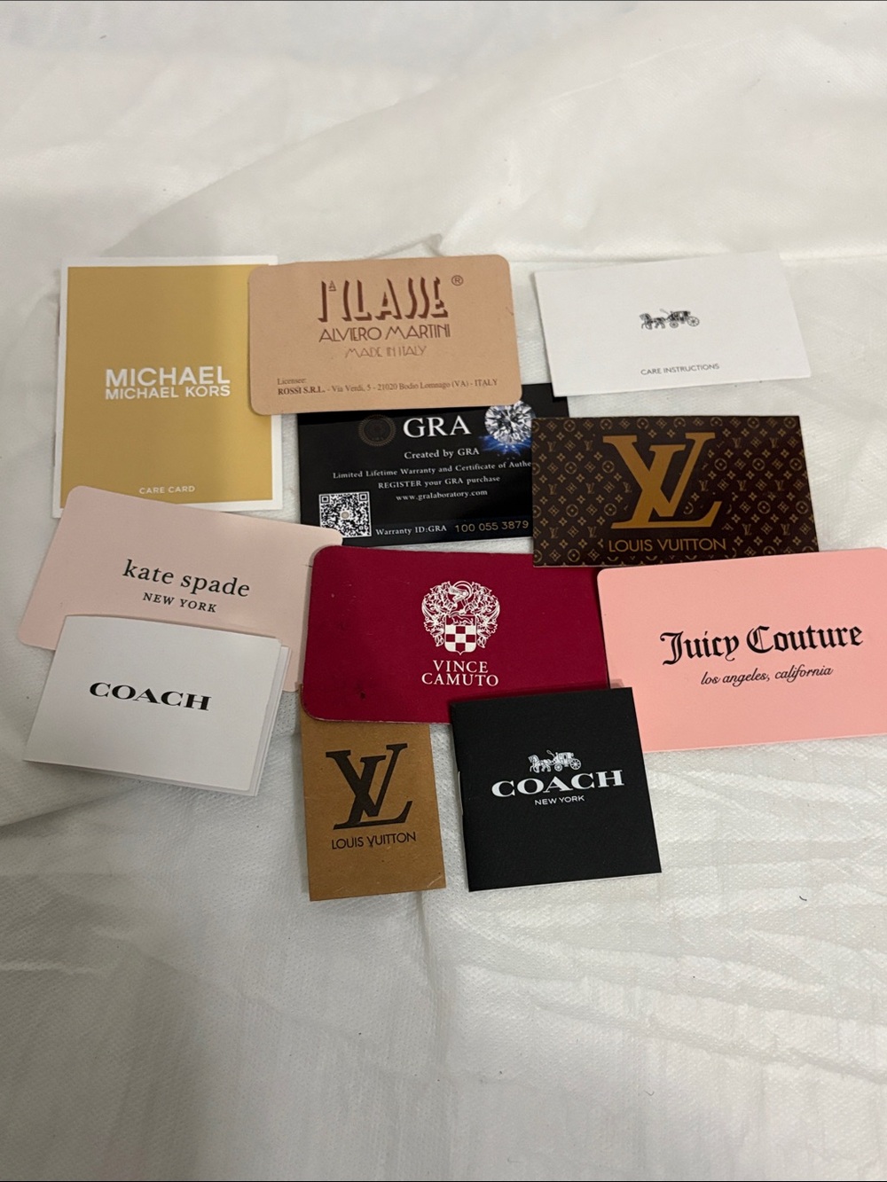 Assorted Designer Brand Care & Display Cards bundle of 11